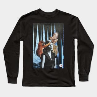 Collage Tarot - 9 of Swords Long Sleeve T-Shirt